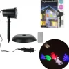 Party Time Kerstlasers^Kerst Led-Schijnwerper Voor Buiten Met Afstandsbediening - Zwart