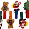 gelukisgoedkoop Kerst Magneet Knijpers 8 Stuks, Kerstman, Sneeuwpop, Beertje, Kerstboom Flash Sale
