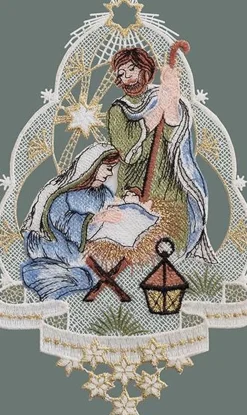 Merkloos Kerst - Raamdecoratie - Kribbe - Kerststal Flash Sale