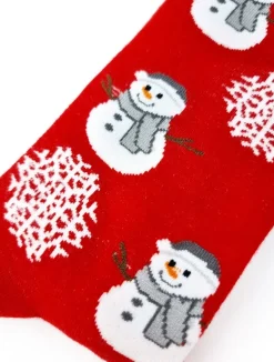 Snazzy Santa Kerstsokken 36-40 "Frosty The Snowman" Shop