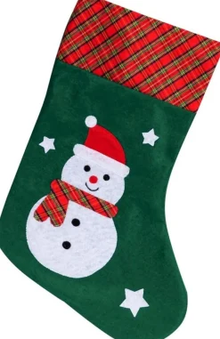 Merkloos Kerstsokken - Set Van 2X Stuks - H40 Cm En H45 Cm - Polyester Best
