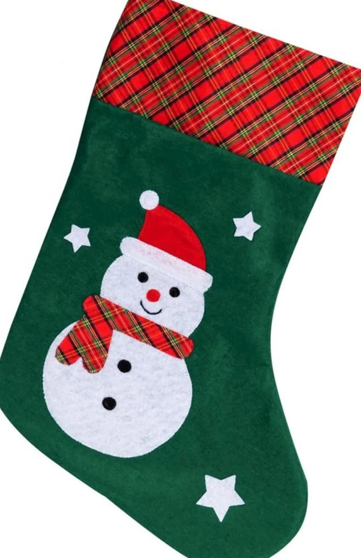 Merkloos Kerstsokken - Set Van 2X Stuks - H40 Cm En H45 Cm - Polyester Best