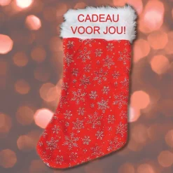 Iemandverrassen Kerstsok Met Eigen Naam Met Pailletten Of Van Jute New