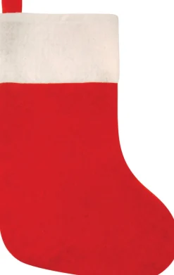 Henbrandt Kerstsok - Rood - 41 Cm - 20 X 41 Cm - Polyester Shop
