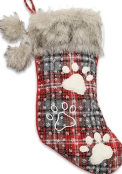 Merkloos Kerstsok Voor De Hond Paws Fashion