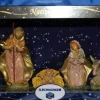 Merkloos Kerststal Beeldjes - 8X Stuks - Jezus/Maria/Jozef - Kunststof - Van 8 Tot 11 Cm - Religieuze Beeldjes New