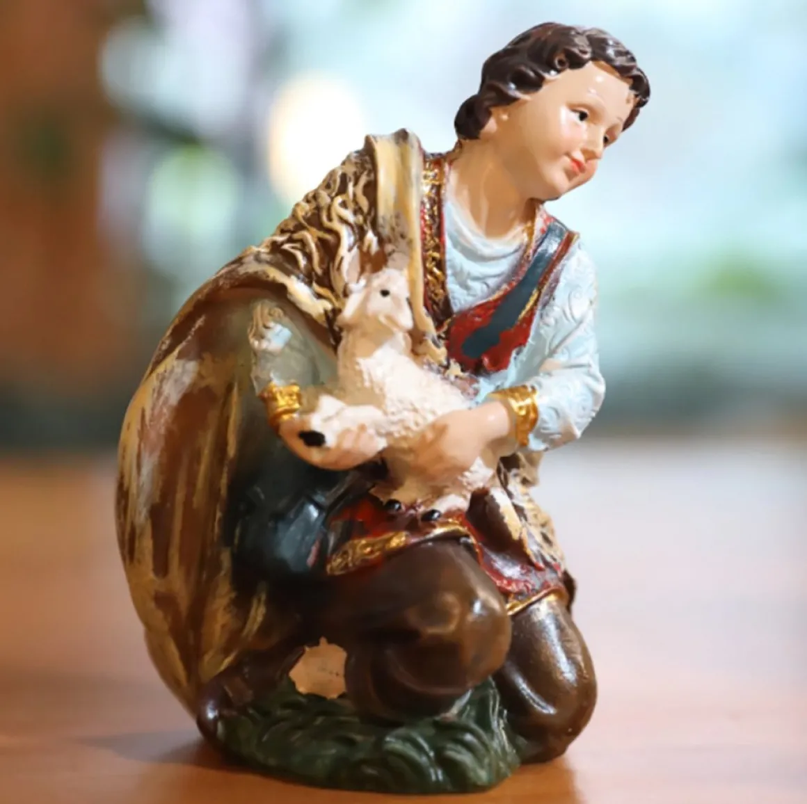 Merkloos Kerststal - 30 Cm Kerstfiguren - 11 Beeldjes - Kerstdecoratie - Maria - Jesus - Joseph - Wijze Mannen - Dieren - Bijbel - Polystone Online