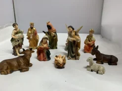 Eigenmerk Home made Kerststal 12 Delen 8 Cm Hoog Store