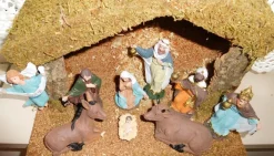 Bouwman Kerststal Hout Met 9 Beeldjes 014 Discount