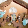 Bouwman Kerststal Hout Met 9 Beeldjes 35Cm Nr. 024 Store