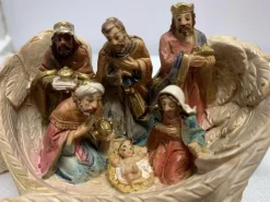 Eigenmerk Home made Kerststal In Engelen Vleugels Store