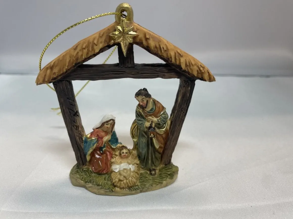 Eigenmerk Home made Kerststal In Stal Hanger Best
