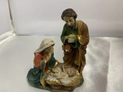 Eigenmerk Home made Kerststal Josef, Maria En Kindeke Jezus Best