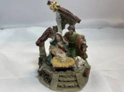 Eigenmerk Home made Kerststal Jozef En Maria Met Kindeke Jezus Discount
