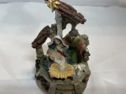 Eigenmerk Home made Kerststal Jozef En Maria Met Kindeke Jezus Discount