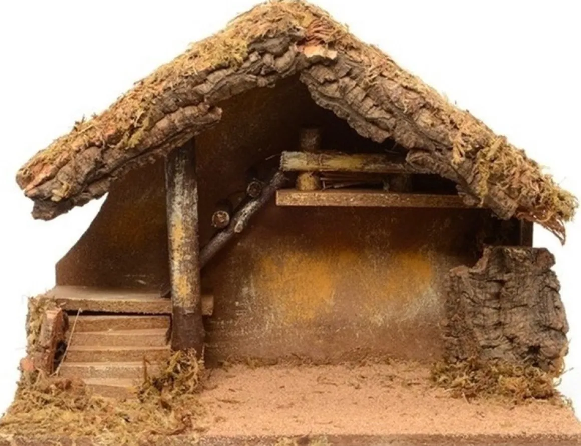 Decoris Kerststallen Zonder Beelden 39 Cm - Kerststalletjes Clearance