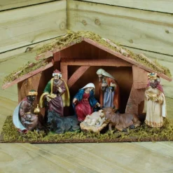 Merkloos Kerststal Set Outlet