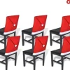 Merkloos Kerst Stoelhoezen - Kerst Stoelversiering - Kerstversiering - Kerstdecoratie Voor Binnen - Set Van 6 Stuks Outlet