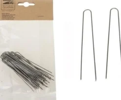 Merkloos Kerststukje Maken Onderdelen 30X Steekkrammen Klemmetjes 8 Cm - Krammen/Patentkrammen Cheap