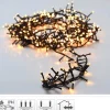 Merkloos Kerstboomverlichting^Kerstverlichting Clusterverlichting 400Led – 8 Meter – Warm Wit - Voor Binnen En Buiten