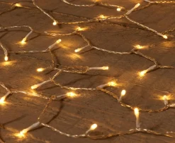 Anna's Collection Kerstlichtsnoeren^Kerstverlichting - 200 Leds - 15 M - Op Batterijen - Warm Wit