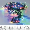 Merkloos Kerstboomverlichting^Kerstverlichting Lichtsnoeren 240 Gekleurde Led Lampjes Buiten - 18 Meter - Kerstlampjes/Kerstlichtjes - Binnen/Buiten