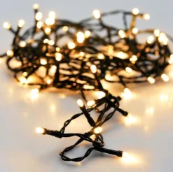 Merkloos Kerstboomverlichting^Kerstverlichting - Lichtsnoer - 560 Led's - Lengte: 11 Meter - Warm Wit
