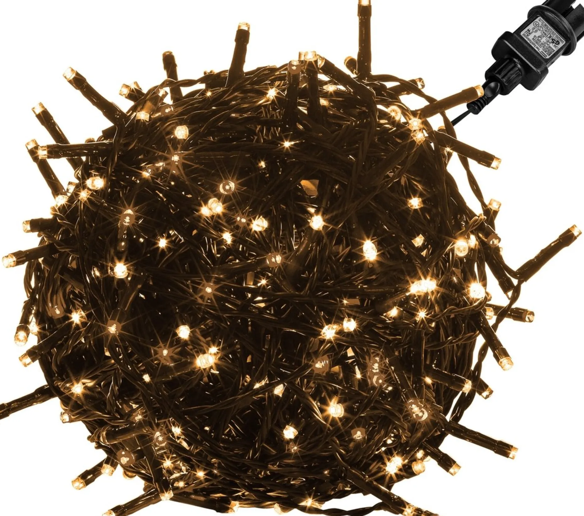 Trend24 Kerstlichtsnoeren^Kerstverlichting - Sfeerverlichting - Kerstverlichting Buiten - Kerstverlichting Binnen - Kerstversiering - Feestverlichting - Lichtsnoer - Lichtsnoer Buiten - Voor Binnen En Buiten - 20 M - Warm Wit
