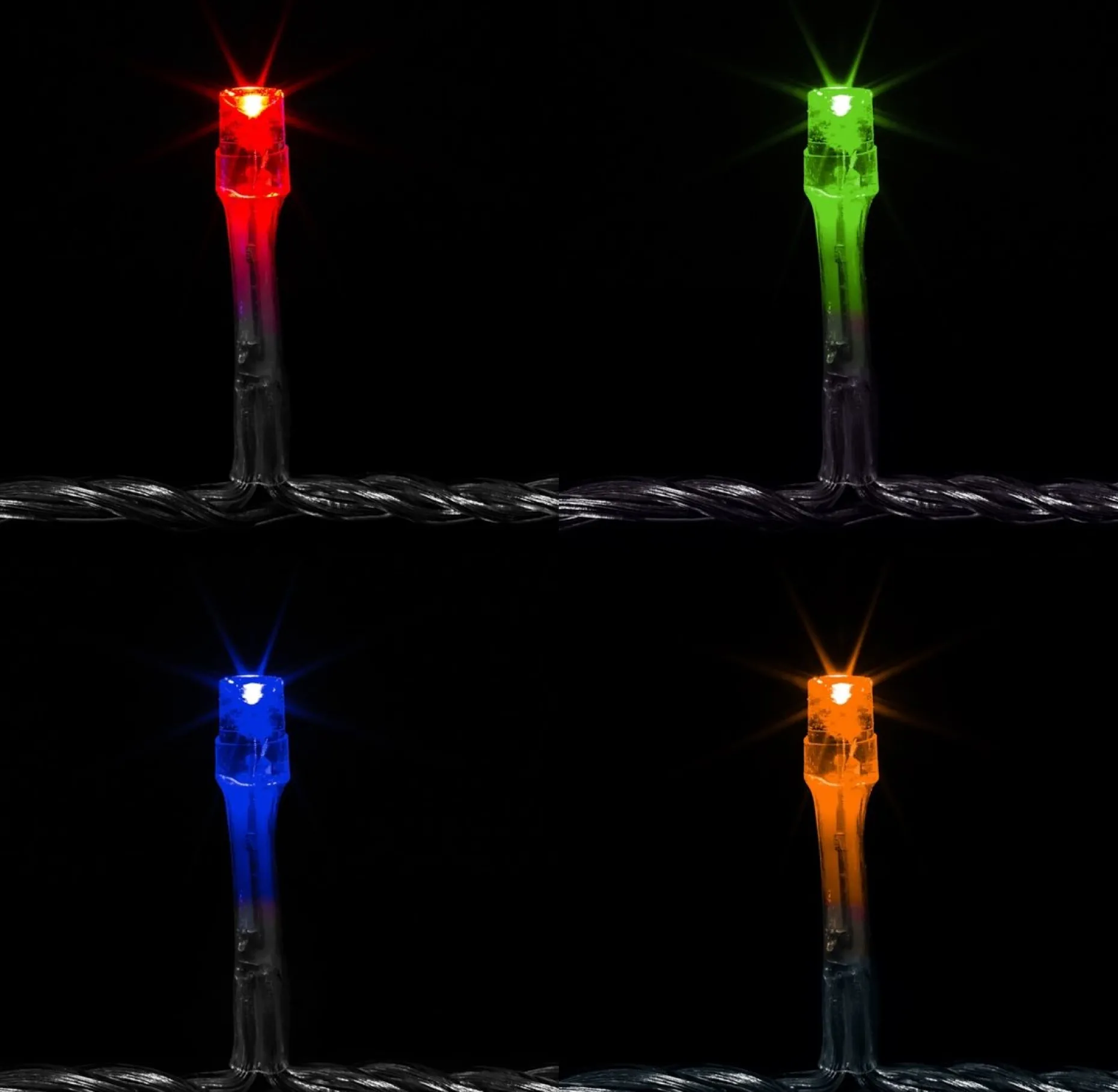 Trend24 Kerstlichtsnoeren^Kerstverlichting - Sfeerverlichting - Kerstverlichting Buiten - Kerstverlichting Binnen - Kerstversiering - Feestverlichting - Lichtsnoer - Lichtsnoer Buiten - Voor Binnen En Buiten - Op Batterij - 10 M - Veelkleurig