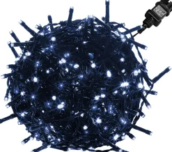 Trend24 Kerstlichtsnoeren^Kerstverlichting - Sfeerverlichting - Kerstverlichting Buiten - Kerstverlichting Binnen - Kerstversiering - Feestverlichting - Lichtsnoer - Lichtsnoer Buiten - Voor Binnen En Buiten - 40 M - Koud Wit