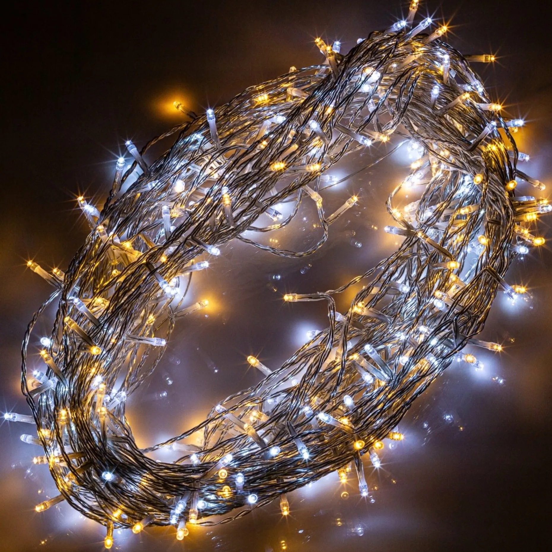 Trend24 Kerstlichtsnoeren^Kerstverlichting - Sfeerverlichting - Kerstverlichting Buiten - Kerstverlichting Binnen - Kerstversiering - Feestverlichting - Lichtsnoer - Lichtsnoer Buiten - Voor Binnen En Buiten - Op Batterij - 20 M - Warm Koud