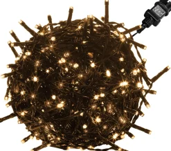 Trend24 Kerstlichtsnoeren^Kerstverlichting - Sfeerverlichting - Kerstverlichting Buiten - Kerstverlichting Binnen - Kerstversiering - Feestverlichting - Lichtsnoer - Lichtsnoer Buiten - Voor Binnen En Buiten - 40 M - Warm Wit