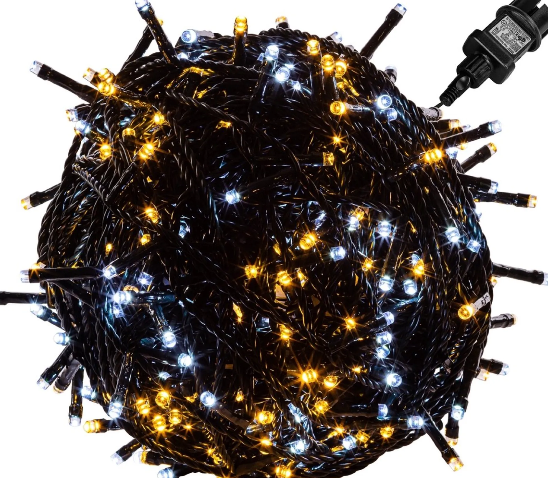 Trend24 Kerstlichtsnoeren^Kerstverlichting - Sfeerverlichting - Kerstverlichting Buiten - Kerstverlichting Binnen - Kerstversiering - Feestverlichting - Lichtsnoer - Lichtsnoer Buiten - Voor Binnen En Buiten - 20 M - Warm Koud