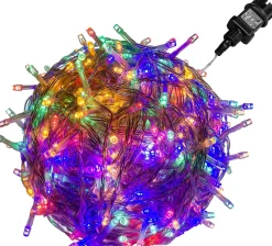 Trend24 Kerstlichtsnoeren^Kerstverlichting - Sfeerverlichting - Kerstverlichting Buiten - Kerstverlichting Binnen - Kerstversiering - Feestverlichting - Lichtsnoer - Lichtsnoer Buiten - Voor Binnen En Buiten - 5 M - Veelkleurig