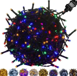 Trend24 Kerstlichtsnoeren^Kerstverlichting - Sfeerverlichting - Kerstverlichting Buiten - Kerstverlichting Binnen - Kerstversiering - Feestverlichting - Lichtsnoer - Lichtsnoer Buiten - Voor Binnen En Buiten - 40 M - Veelkleurig