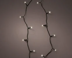 Decoris Kerstlichtsnoeren^Kerstverlichting Twinkle Op Batterij Warm Wit Buiten 192 Lampjes - Boomverlichting