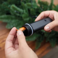 Decoris Kerstlichtsnoeren^Kerstverlichting Twinkle Op Batterij Warm Wit Buiten 192 Lampjes - Boomverlichting