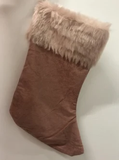 corios Kerstversiering Roze Kerst Sok 21 X 40 Cm Flash Sale