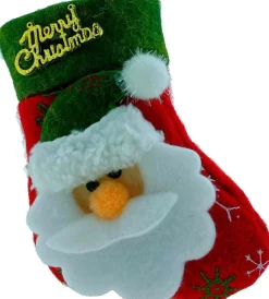 Knaak Kerstsok Kerstman Voor Bestek En/Of In De Kerstboom - 4 Stuks - Kerstdecoratie Veelkleurig Kerstman, Wit, Rood Online