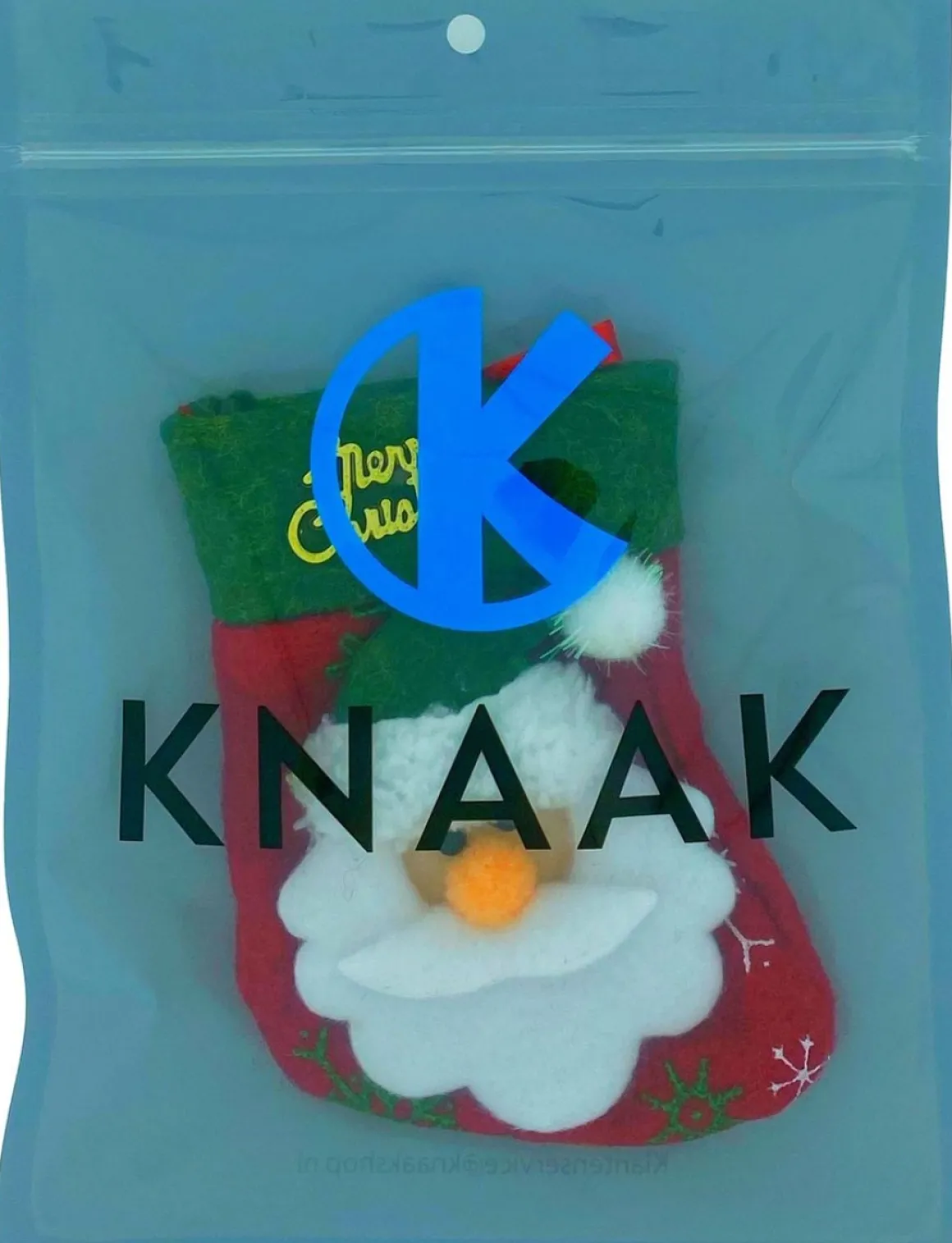 Knaak Kerstsok Kerstman Voor Bestek En/Of In De Kerstboom - 4 Stuks - Kerstdecoratie Veelkleurig Kerstman, Wit, Rood Online