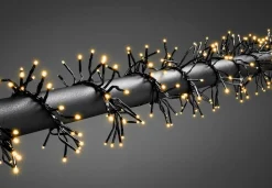 Konst Smide Kerstlichtsnoeren^Konstsmide 6563-870 Clusterlichtketting Met App Buiten Energielabel: E (A - G) Werkt Op Het Lichtnet Aantal Lampen 960 Led Amber Verlichte Lengte: 7.2 M
