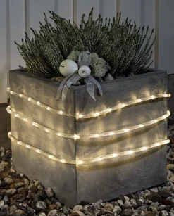 Konst Smide Lichtslangen^Konstsmide Led Lichtslang 9 Meter, Met Sensor En Timer, Warm Wit - 144 Led's