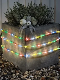 Konst Smide Lichtslangen^Konstsmide Led Lichtslang 9 Meter, Met Sensor En Timer, Multicolor - 144 Led's