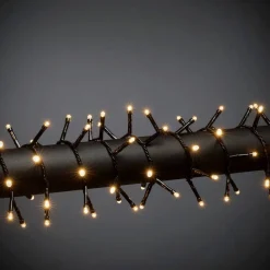 Konst Smide Kerstlichtsnoeren^Konstsmide 3867-800 Lichtkettingsysteem Buiten Energielabel: E (A - G) Werkt Op Het Lichtnet Aantal Lampen 400 Led Amber Verlichte Lengte: 8.78 M