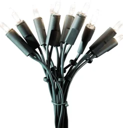 Konst Smide Kerstlichtsnoeren^Konstsmide 6306-120 Mini-Lichtketting Binnen Energielabel: G (A - G) Werkt Op Het Lichtnet Aantal Lampen 200 Led Warmwit Verlichte Lengte: 29.85 M