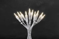 Konst Smide Kerstlichtsnoeren^Konstsmide 6302-102 Mini-Lichtketting Binnen Energielabel: G (A - G) Werkt Op Het Lichtnet Aantal Lampen 35 Led Warmwit Verlichte Lengte: 5.1 M