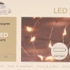 Anna's Collection Kerstlichtsnoeren^Koper Kerstverlichting Met Timer 20 Led Lampjes 1 Meter
