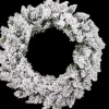 Fééric Lights and Christmas® Krans - Dennenkrans 40 Cm - Krans Met Sneeuw - Kerst Versiering - Kerstdecoratie Shop