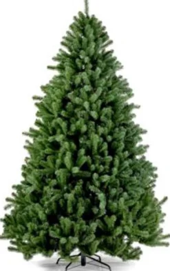 Van der gucht Kunstkerstbomen^Kunstkerstboom Boston Spruce Hinged - 210 Cm - Groen