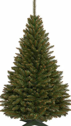 Viking Choice Kunstkerstbomen^Kunstkerstboom - 150 Cm - Met Plastic Voet - Groen